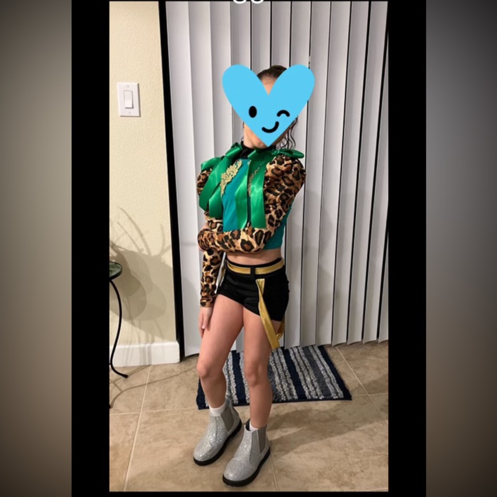 Adorable leopard Katy Perry costume